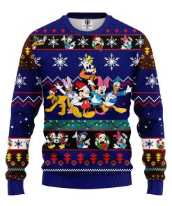 mice ugly christmas sweatshirt blue 1 hYNDU