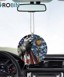 Military Navy Circle Ornament – Christmas Decorations Military Navy Circle Ornament – Christmas Decorations