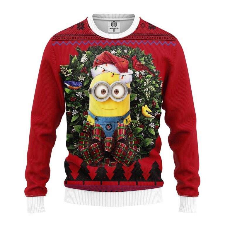 Minion 2 Despicable Me Noel Mc Ugly Christmas Sweatshirt