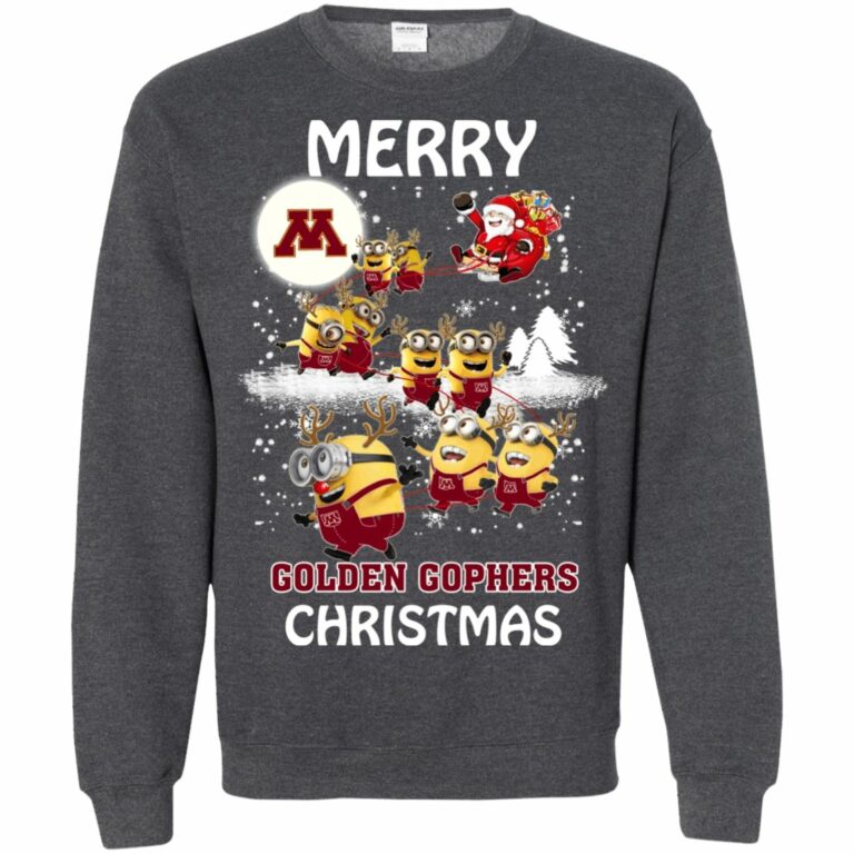 Minnesota Golden Gophers Minion Ugly Christmas Sweater