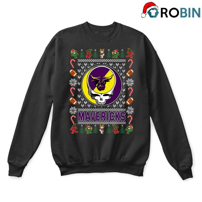 Minnesota State Mavericks X Grateful Dead Ugly Christmas Sweatshirt