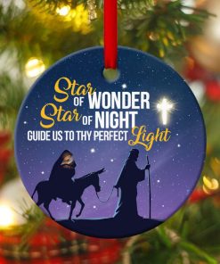 miracle christian circle ornament star of wonder guide us to thy perfect light 1 DRGhB