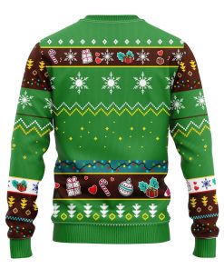 Moana Ugly Christmas Sweatshirt Green