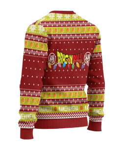 mr satan dragon ball anime ugly christmas sweater xmas gift 2 NXeEV