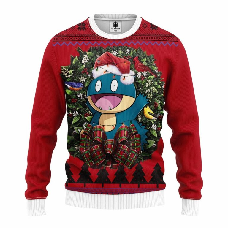 Munchlax Pokemon Noel Mc Ugly Christmas Sweatshirt