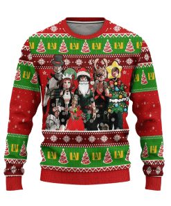 my hero academia anime ugly christmas sweater bnha xmas gift 1 yrhd3f