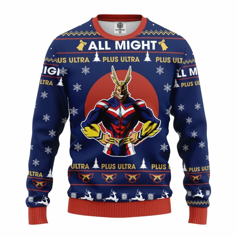 My Hero Academia Ugly Christmas Sweater