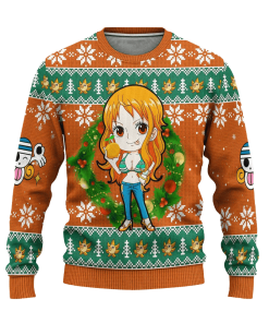 nami one piece anime ugly christmas sweatshirt xmas gift 1 VvL13