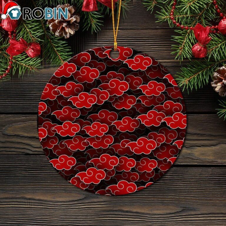 Naruto Anime Akatsuki 3D Cloud Ornament – Christmas Decorations