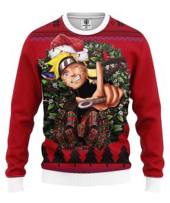 Naruto Noel Mc Ugly Christmas Sweatshirt