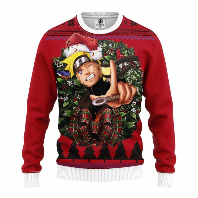 Naruto Noel Mc Ugly Christmas Sweatshirt