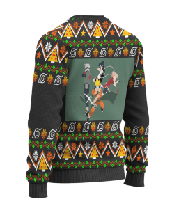Naruto Team 7 Anime Ugly Christmas Sweatshirt Konohagakure Xmas Gift