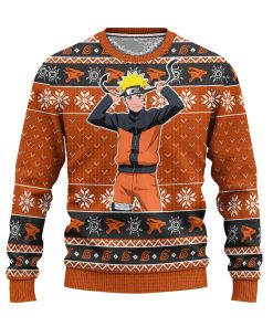 naruto uzumaki anime ugly christmas sweatshirt naruto shippuden xmas gift 1 d8oagu