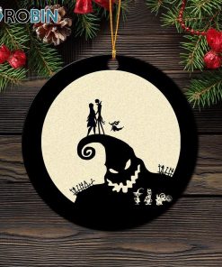 Nightmare Before Christmas Circle Ornament – Christmas Decorations Nightmare Before Christmas Circle Ornament – Christmas Decorations