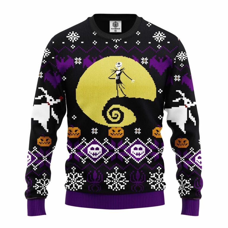 Nightmare Before Xmas Ugly Christmas Sweatshirt