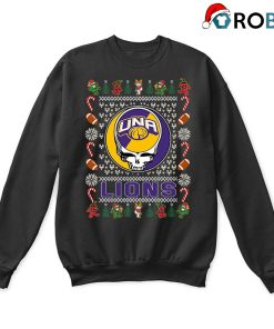 North Alabama Lions X Grateful Dead Christmas Ugly Sweatshirt