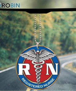 nurse symbol circle ornament christmas decorations 3 gduwld