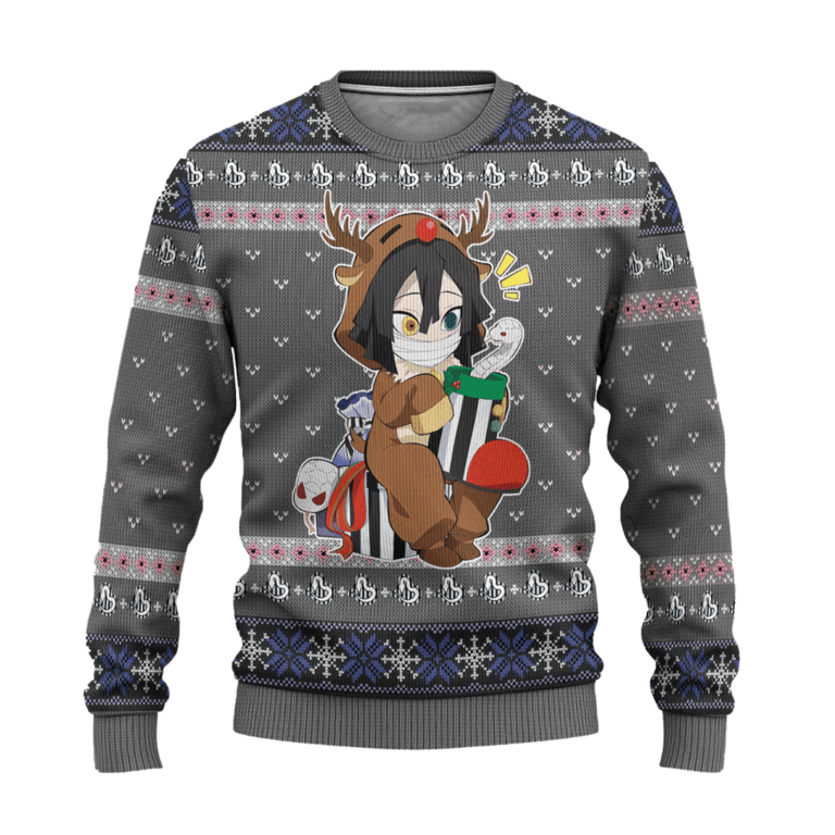 Obanai Iguro Demon Slayer Anime Ugly Christmas Sweatshirt Xmas Gift