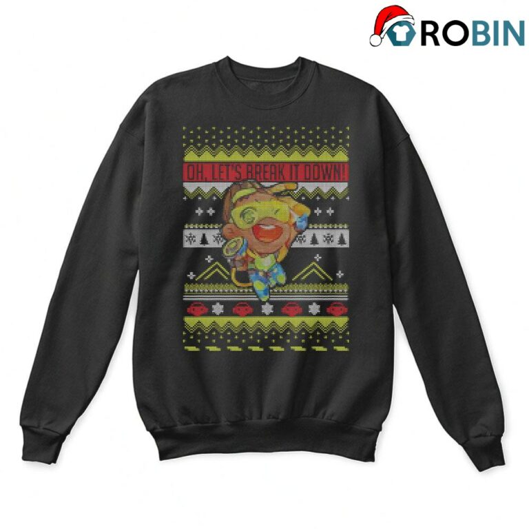 Oh Lets Break It Down Chibi Lucio Christmas Ugly Sweatshirts