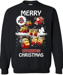 Ohio State Buckeyes Minion Ugly Christmas Sweater