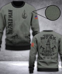 Oilfield Man Christmas Ugly Sweatshirt, Sweater