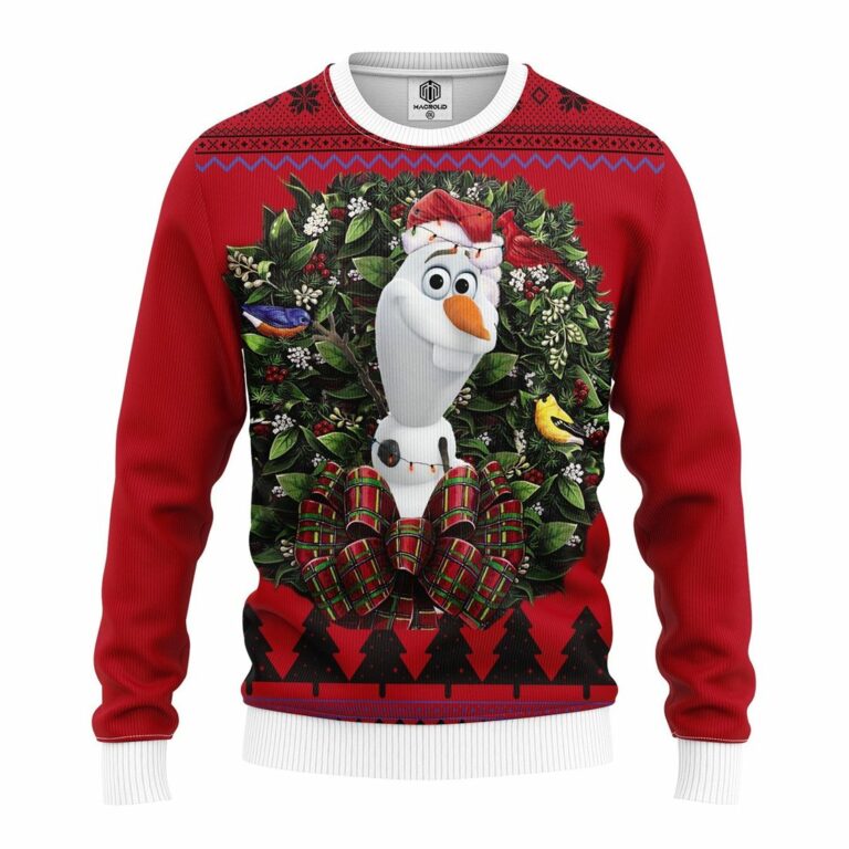 Olaf Frozen Noel Mc Ugly Christmas Sweatshirt