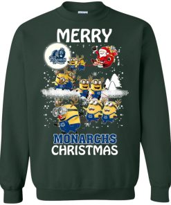 old dominion monarchs minion ugly christmas sweater 1 wA0U8