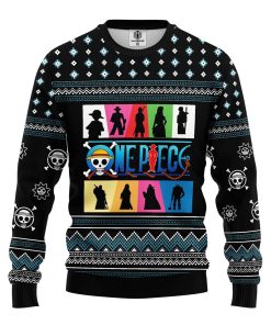 one peace ugly christmas sweatshirt 1 skimbp