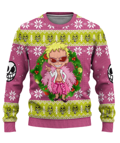 one piece donquixote anime ugly christmas sweatshirt xmas gift 1 tL9PR