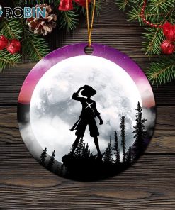 One Piece Moon Night Circle Ornament – Christmas Decorations One Piece Moon Night Circle Ornament – Christmas Decorations