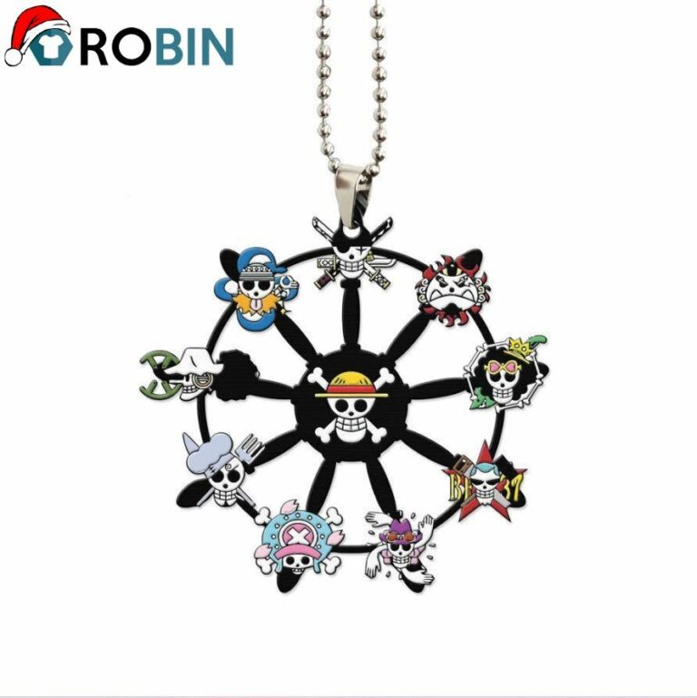 One Piece Symbols Circle Ornament – Christmas Decorations