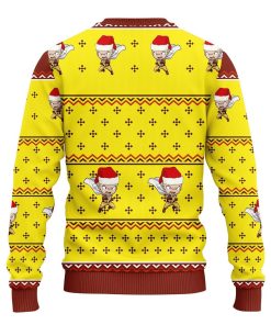 One Punch Man 3D Ugly Christmas Sweater