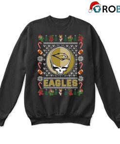 Oral Roberts Golden Eagles X Grateful Dead Christmas Ugly Sweatshirt