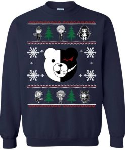 order high quality danganronpa ugly christmas sweaters merry christmas sweatshirt 1 qiNm1