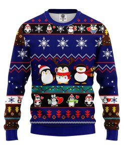 penguins cute noel mc ugly christmas blue 1 qr0MH