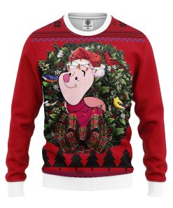 Piglet Winnie The Pooh Noel Mc Ugly Christmas Sweater Piglet Winnie The Pooh Noel Mc Ugly Christmas Sweater