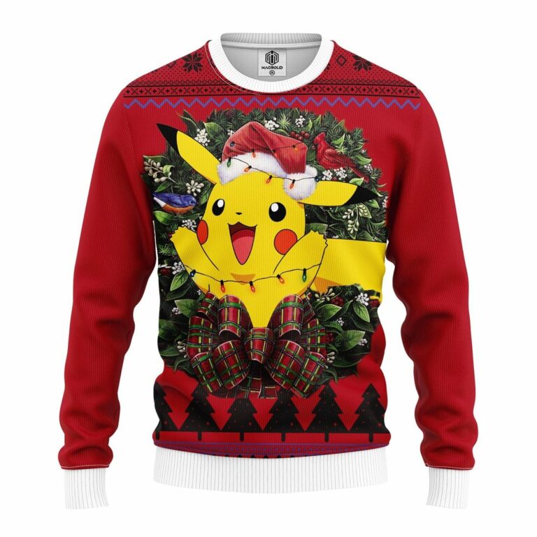 Pikachu Noel Mc Ugly Christmas Sweatshirt