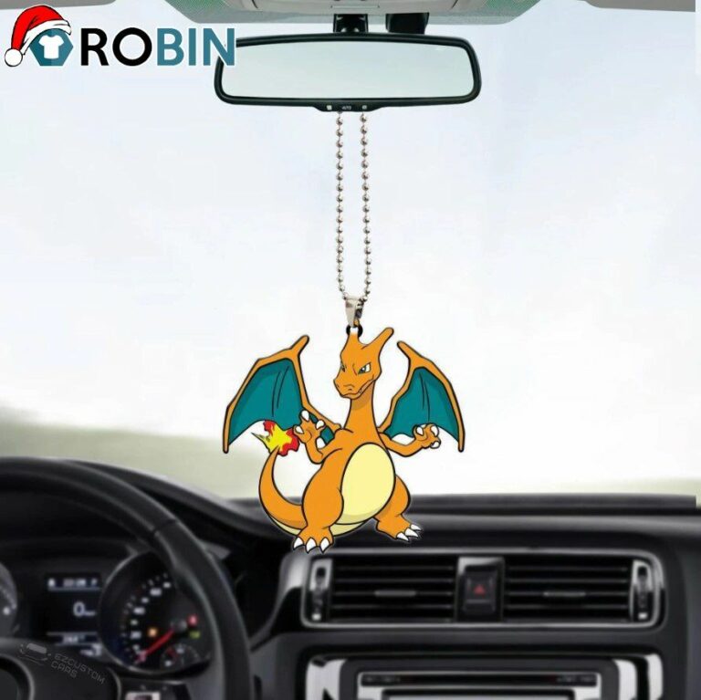 Pokemon Ash’s Charizard Christmas Ornament