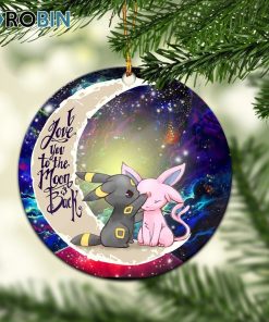 pokemon couple espeon umbreon love you to the moon galaxy christmas ornament 1 t6dl6j