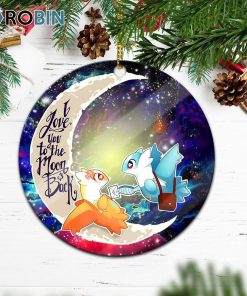 Pokemon Couple Latios Latias Love You To The Moon Galaxy Ornament – Christmas Decorations Pokemon Couple Latios Latias Love You To The Moon Galaxy Ornament – Christmas Decorations