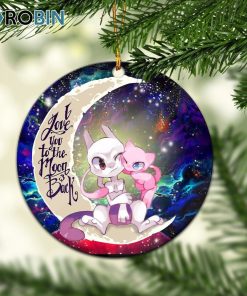 pokemon couple mew mewtwo love you to the moon galaxy circle ornament christmas decorations 1 cdbqkk