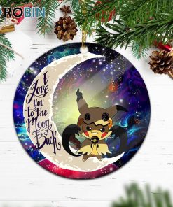 Pokemon Pikachu Horror 2 Love You To The Moon Galaxy Ornament – Christmas Decorations Pokemon Pikachu Horror 2 Love You To The Moon Galaxy Ornament – Christmas Decorations