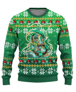 pokemon rayquaza anime ugly christmas sweatshirt xmas gift 1 SVza8