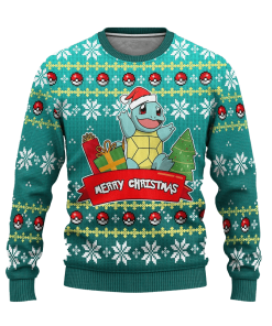 pokemon squirtle anime ugly christmas sweatshirt xmas gift 1 t7MNx