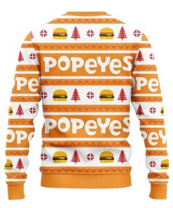 Popeyes Ugly Christmas Sweatshirt