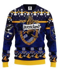 ravenclaw harry potter ugly christmas sweatshirt 1 8Ze4F