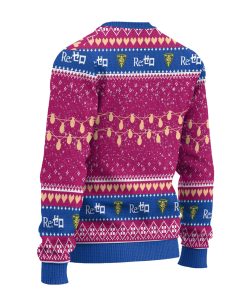 Re Zero Anime Ugly Christmas Sweater Custom Characters Xmas Gift