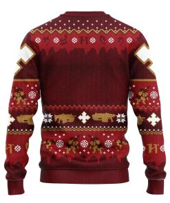 Red Skull Ugly Christmas Sweater