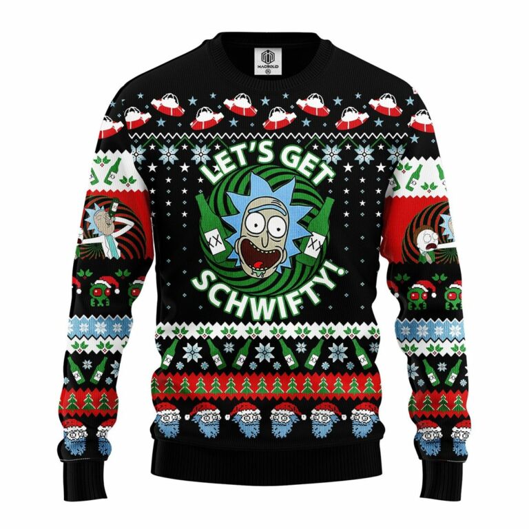 Rick And Morty Let Ugly Christmas Sweatshirt