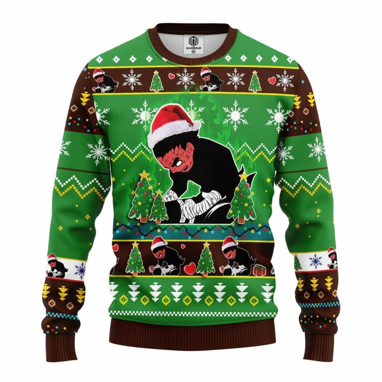 Rock Lee Funny Ugly Christmas Sweatshirt